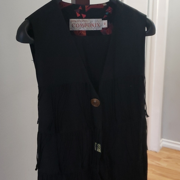 Black Pant with Vest - Picture 9 of 9